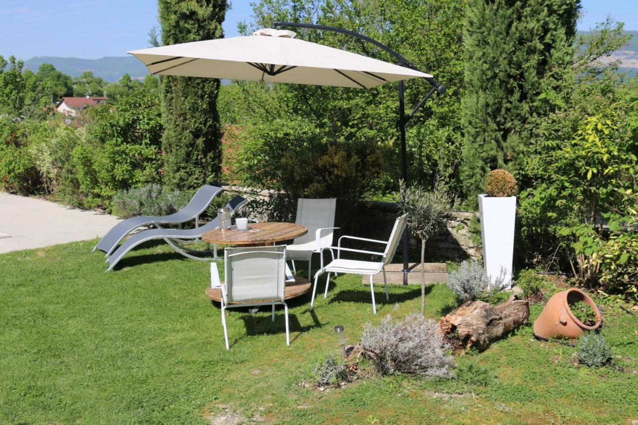 Chambres et table L' échappée Bouvesse-Quirieu Exterior foto